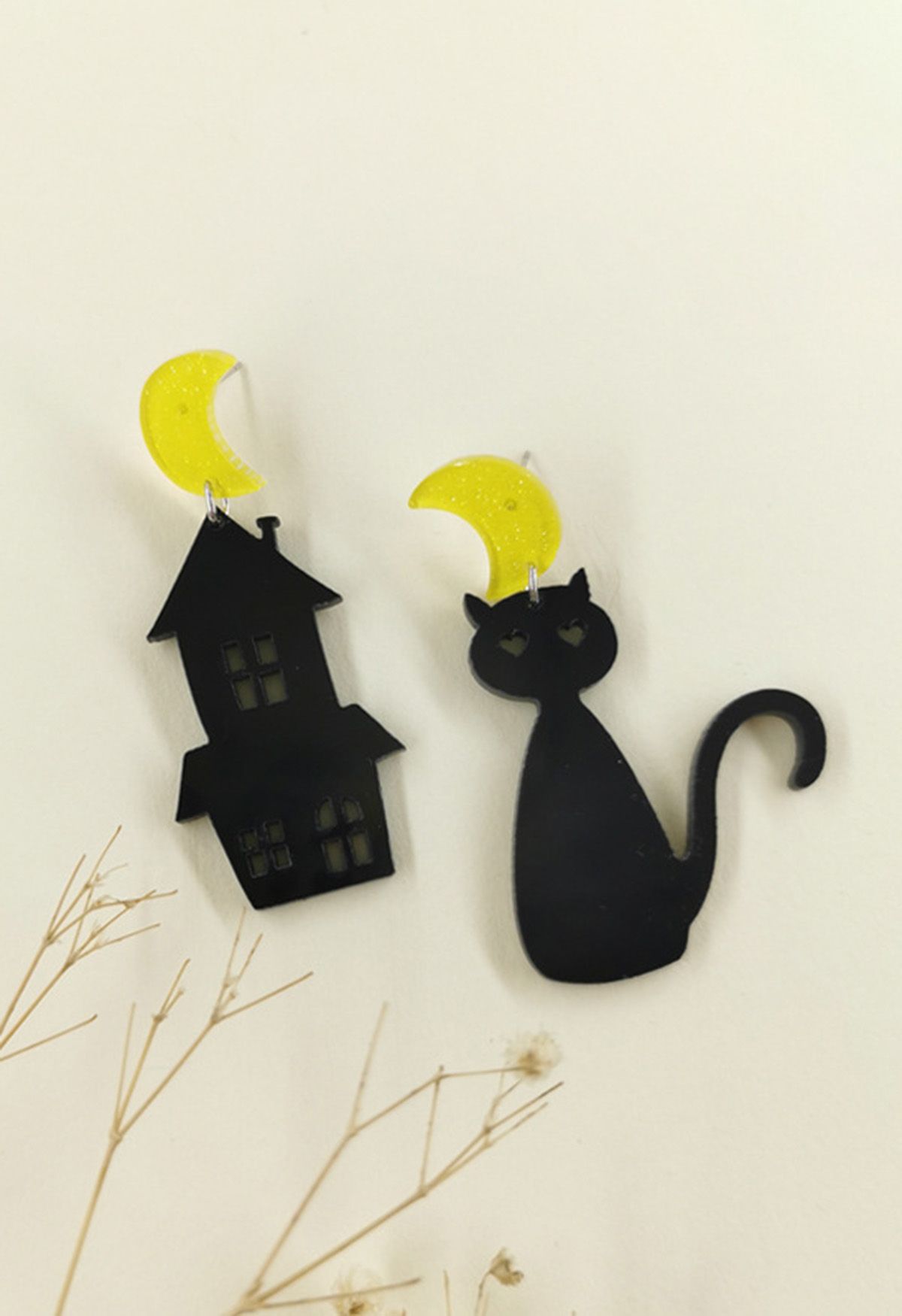 Shadow Under The Moonlight Earrings