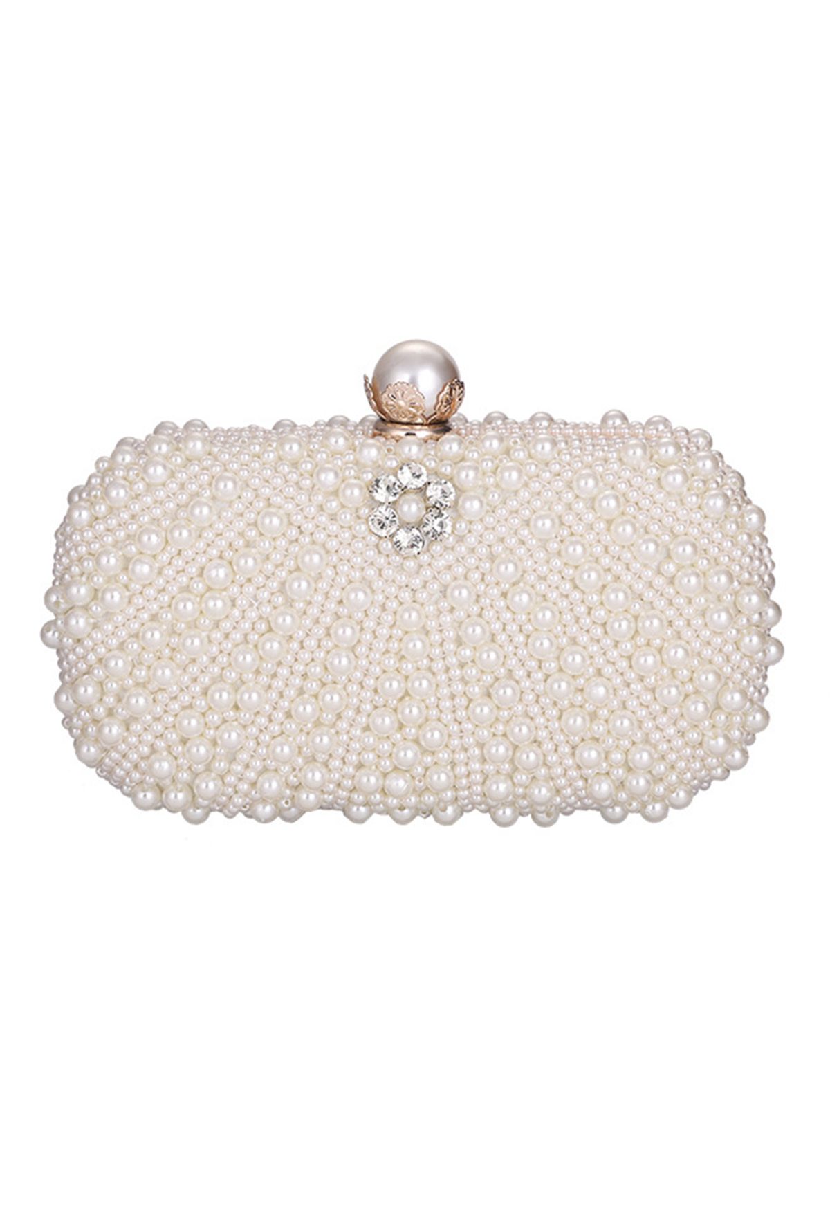 Distinctive Full Pearl Clutch